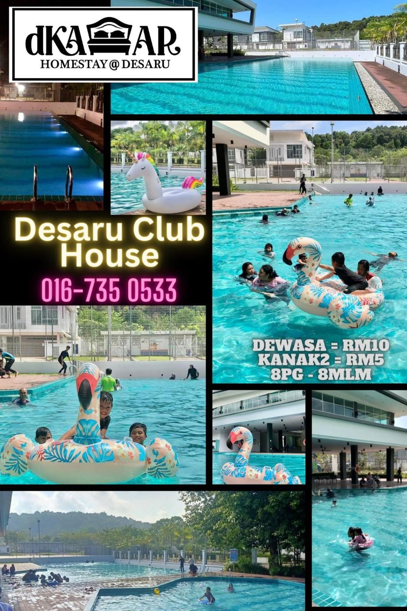 Dkamar Homestay At Desaru, Fully Aircond, Wifi, Coway, Street View 4 Min To Desaru Beach Kangkar Chemaran المظهر الخارجي الصورة
